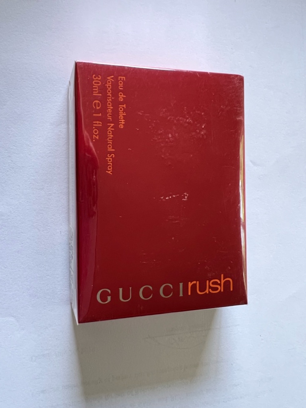 Gucci Rush Red and Gold Boxed Fragrance
